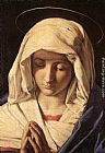 Madonna Canvas Paintings - Madonna in Prayer